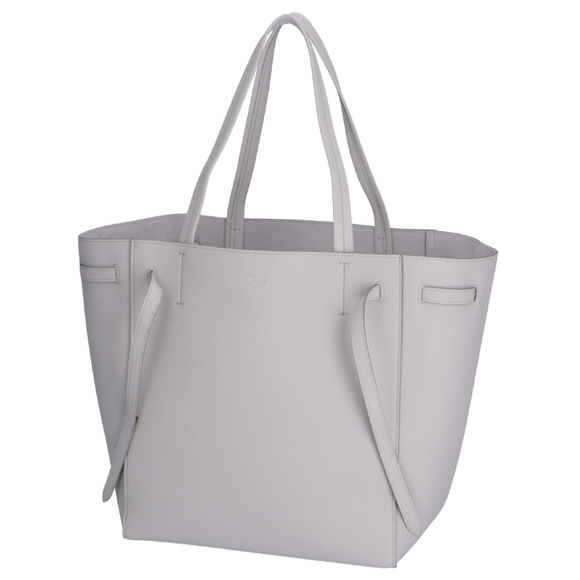 CELINE Hippo Phantom Small CABAS Tote Bag Light Gray - Picture 2 of 8